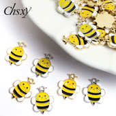 10 vnt Emalio bičių pakabukai Auskarai pakabukas „pasidaryk pats“ papuošalų kūrimas aksesuarai apyrankės karoliai mama vaikai rankų darbo radiniai žavesys