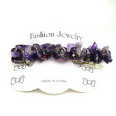 Stone Hair Crystal Tiger eye Kézzel készített szövött viselet és ékszer ékszer fejfedők nőknek