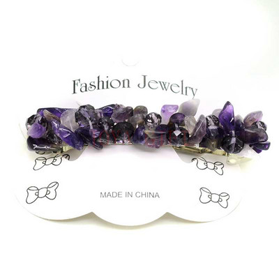 Stone Hair Crystal Tiger eye Kézzel készített szövött viselet és ékszer ékszer fejfedők nőknek