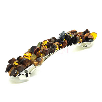 Stone Hair Crystal Tiger eye Kézzel készített szövött viselet és ékszer ékszer fejfedők nőknek