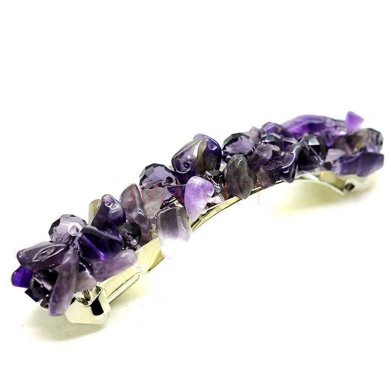 Stone Hair Crystal Tiger eye Kézzel készített szövött viselet és ékszer ékszer fejfedők nőknek