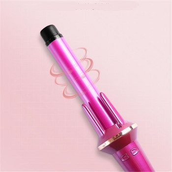 Професионална електрическа йонна автоматична въртяща се пръчка за къдрене на коса Simply Hairstyle Curler Tong Beachwave Автоматична въртяща се ролка Wave