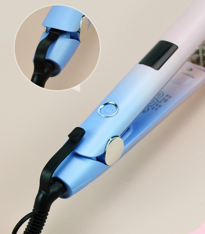 GHD Mini 3D úszó sín, krimpelő hajcsavaró kerámia negatív ion hajsütővasok Kukorica Perm bolyhos haj digitális formázó eszközök