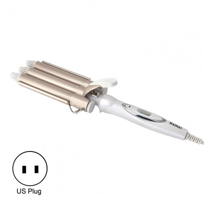 Fier de călcat Versatil Ușor Trei tuburi Baril Perm Role Coafuri Instrumente pentru femei Ondulator de păr Ondulător de fier de păr