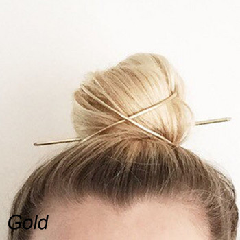 Пръчици за коса Feather Bun Cuff Leaf HairPin Set Дамски уникални сватбени аксесоари за коса за жени Ретро фиби за коса Cage Femme Jewelry