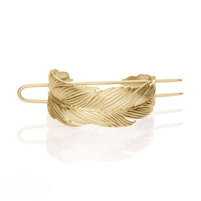 Plaukų lazdelės Plunksnų kuodelių rankogalių lapelių plaukų segtukų rinkinys moterims Unikalūs vestuviniai plaukų aksesuarai moterims Retro plaukų segtukai Cage Femme papuošalai