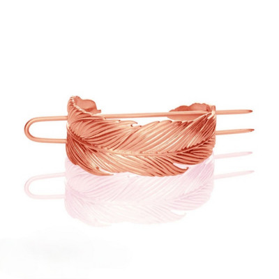 Plaukų lazdelės Plunksnų kuodelių rankogalių lapelių plaukų segtukų rinkinys moterims Unikalūs vestuviniai plaukų aksesuarai moterims Retro plaukų segtukai Cage Femme papuošalai