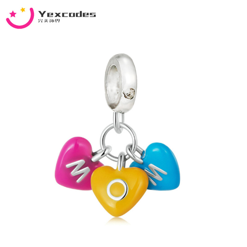 1Gb Krāsains Lāča Zieds Lapa CZ Kulons Helovīna šarms Oriģināls Rokassprādzes Ornamentu Aksesuāri DIY Rokassprādzes Kaklarota