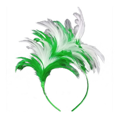 Boho Feather Hairband Fashion Carnival Party Head Decoration Dance Performance Hair Band Halloween Festival Hair Accessories
