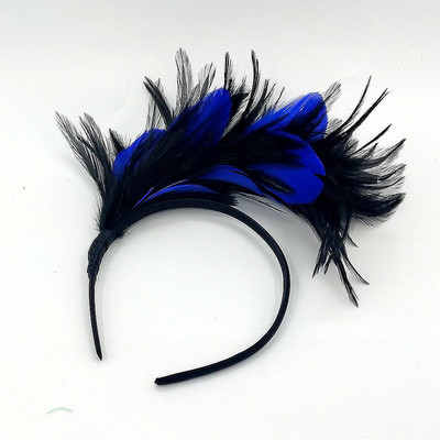 Boho Feather Hairband Fashion Carnival Party Head Decoration Dance Performance Hair Band Halloween Festival Hair Accessories