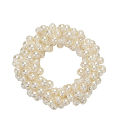 Elegant Pearl Rubber Band Hair Tie Coada de cal Funie de par Coreeană Femeii Moda Accesorii pentru păr