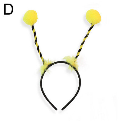 Εντόμων Headband Kids Party Ant Bee Ladybug Antenna Headbands Birthday Animal Cosplay Hairbands Christmas Halloween