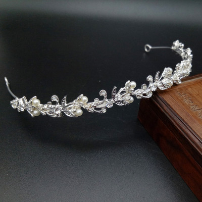 8 Designs Kristály esküvői menyasszonyi tiara korona nőknek szalagavató fej diadem hajdíszek Esküvői menyasszony haj Ékszer kiegészítők