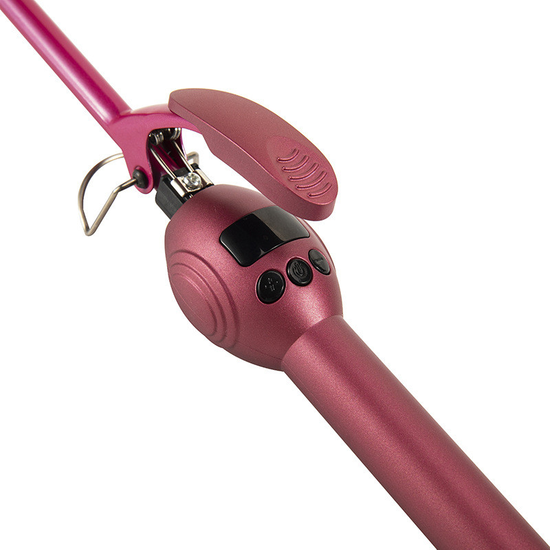 Fier de curling 9 mm Bigudiuri pentru păr scurt Fier de călcat profesional, bucle afro, Baghetă de ondulare Rolă Waver LCD Display Fier de păr pentru păr