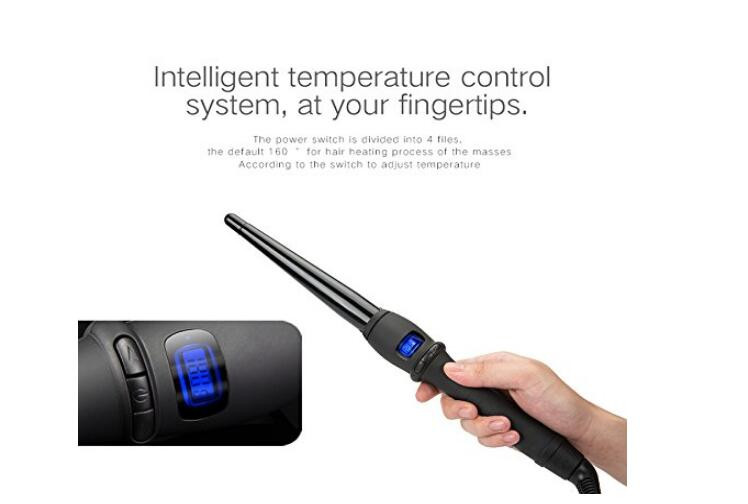 Instrumente de coafat ceramice Fier de ondulat profesional ondulator de păr Con de flori de pere Ondulator de păr electric Roller Baghetă de ondulare