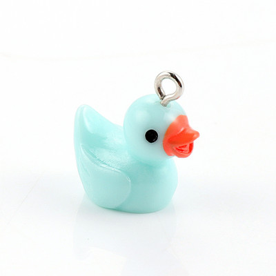 10 ks roztomilých kačičiek z živice, príveskov na náušnice, príveskov na DIY, náhrdelníkov, kľúčeniek na telefón, náramkov, doplnkov na výrobu šperkov.