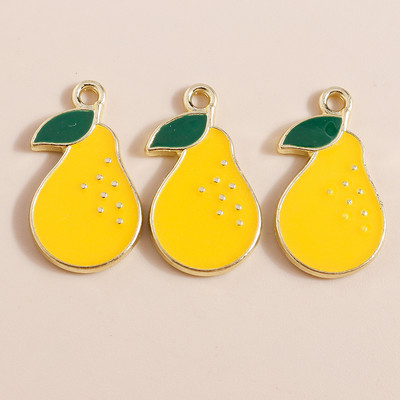 10 bucăți 7*15mm smalț creativ mini morcovi farmece pentru cercei pandantive coliere fabricare manuală artizanat accesorii de bijuterii