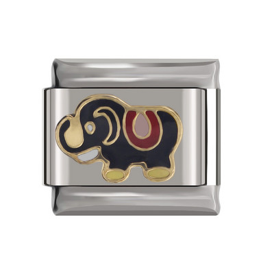 Hapiship Original Daisy Horse Love Butterfly Mom Dog Mootorratas Elevandi Charm Fit Käevõru Roostevabast Terasest Ehete Valmistamine DJ003