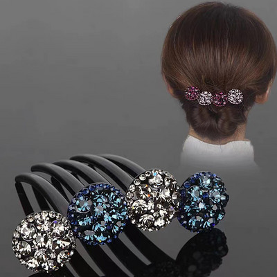 Krištáľový kvetinový list svadobný hrebeň do vlasov pre dievčatá krištáľové ozdoby do vlasov šperky svadobné vlasové doplnky darček na Valentína