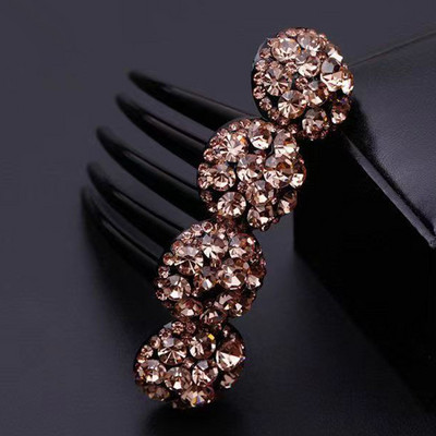 Krištáľový kvetinový list svadobný hrebeň do vlasov pre dievčatá krištáľové ozdoby do vlasov šperky svadobné vlasové doplnky darček na Valentína