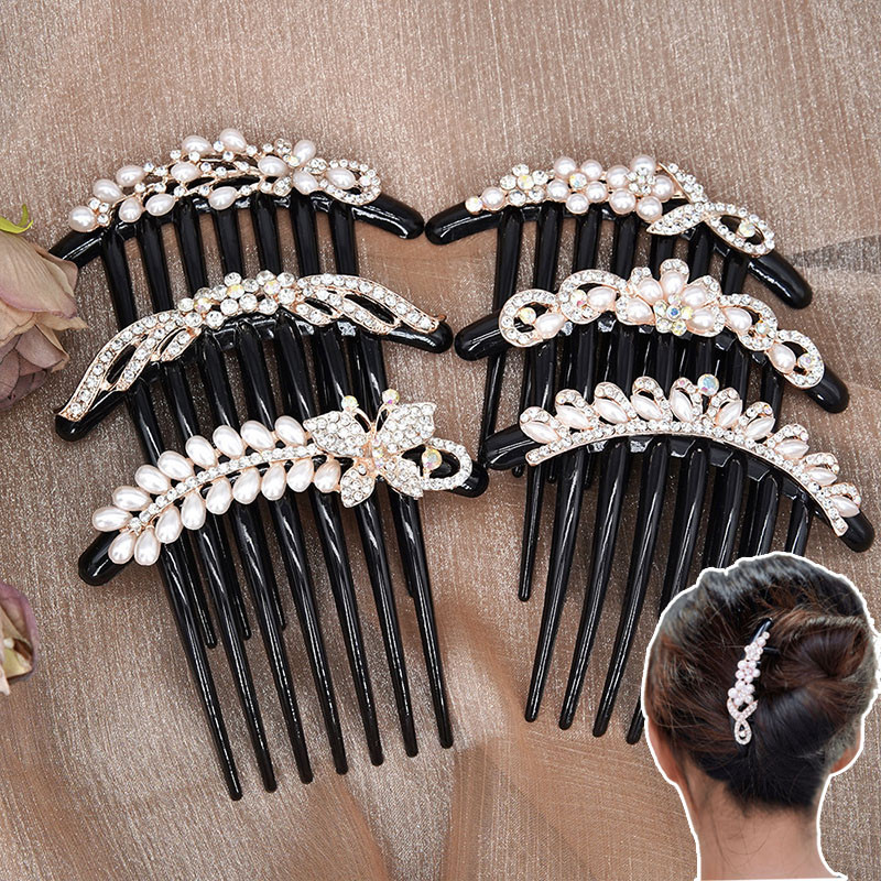 Krištáľový kvetinový list svadobný hrebeň do vlasov pre dievčatá krištáľové ozdoby do vlasov šperky svadobné vlasové doplnky darček na Valentína