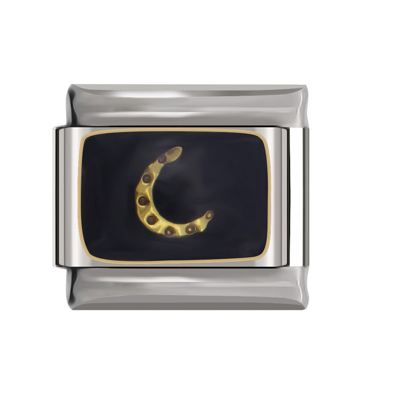 Hapiship Original Daisy Wing Love Beautiful Knight Itaalia võlu Link Fit 9mm Käevõru roostevabast terasest ehete tegemine DJTop32