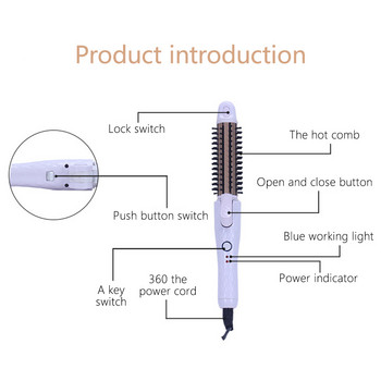 Επαγγελματικά ψαλίδια μαλλιών Εργαλείο styling για μπούκλες σίδερο για μπούκλες Ηλεκτρικό κυματισμό για τα μαλλιά Πτυσσόμενο κυματισμό ίσια διπλή χρήση