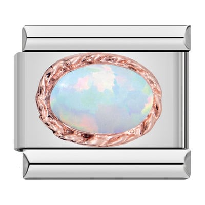 Hapiship Πρωτότυπο Daisy Fashion Heart Ellipse Χρώμα CZ Ιταλικό γούρι Σύνδεσμοι Εφαρμογή βραχιόλι 9 χιλιοστών Κοσμήματα από ανοξείδωτο ατσάλι κατασκευή DJ374