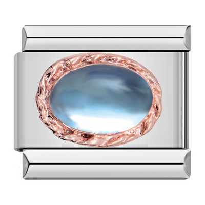 Hapiship Πρωτότυπο Daisy Fashion Heart Ellipse Χρώμα CZ Ιταλικό γούρι Σύνδεσμοι Εφαρμογή βραχιόλι 9 χιλιοστών Κοσμήματα από ανοξείδωτο ατσάλι κατασκευή DJ374