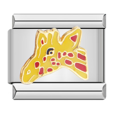 Hapiship Nové zvieracie pes Jednorožec Slon Motýľ Mačka Kôň Prívesok Vhodné pre 9mm nehrdzavejúcu oceľ Náramok na výrobu šperkov DJ384