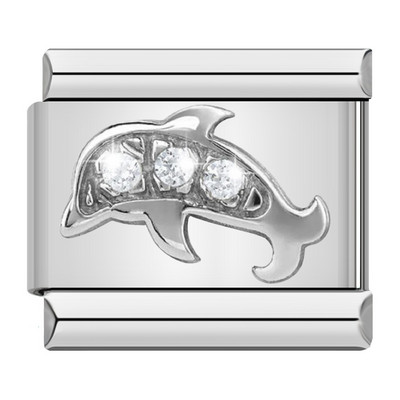 Hapiship Nové zvieracie pes Jednorožec Slon Motýľ Mačka Kôň Prívesok Vhodné pre 9mm nehrdzavejúcu oceľ Náramok na výrobu šperkov DJ384