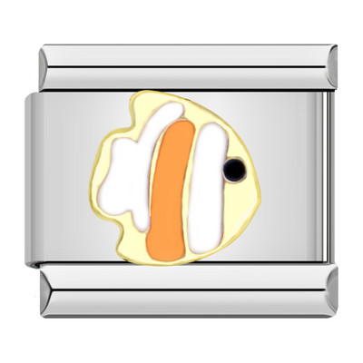 Hapiship Nové zvieracie pes Jednorožec Slon Motýľ Mačka Kôň Prívesok Vhodné pre 9mm nehrdzavejúcu oceľ Náramok na výrobu šperkov DJ384