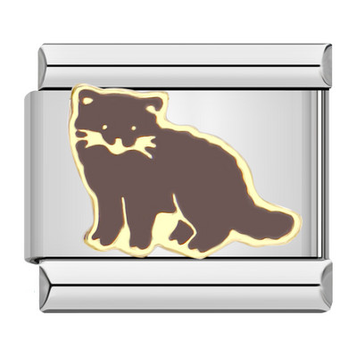 Hapiship Nové zvieracie pes Jednorožec Slon Motýľ Mačka Kôň Prívesok Vhodné pre 9mm nehrdzavejúcu oceľ Náramok na výrobu šperkov DJ384