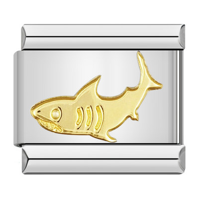 Hapiship Nové zvieracie pes Jednorožec Slon Motýľ Mačka Kôň Prívesok Vhodné pre 9mm nehrdzavejúcu oceľ Náramok na výrobu šperkov DJ384