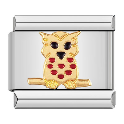 Hapiship Nové zvieracie pes Jednorožec Slon Motýľ Mačka Kôň Prívesok Vhodné pre 9mm nehrdzavejúcu oceľ Náramok na výrobu šperkov DJ384