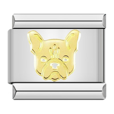 Hapiship Nové zvieracie pes Jednorožec Slon Motýľ Mačka Kôň Prívesok Vhodné pre 9mm nehrdzavejúcu oceľ Náramok na výrobu šperkov DJ384