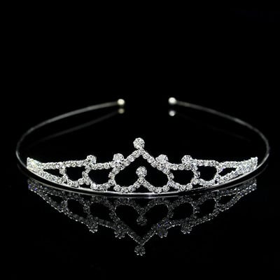 Παιδικά κορίτσια Κρυστάλλινες Τιάρες και Κορώνα Αξεσουάρ για Μαλλιά Νυφική Μπάλα Princess Crown Αξεσουάρ Γάμου