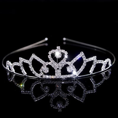 Παιδικά κορίτσια Κρυστάλλινες Τιάρες και Κορώνα Αξεσουάρ για Μαλλιά Νυφική Μπάλα Princess Crown Αξεσουάρ Γάμου