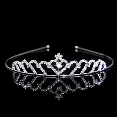 Παιδικά κορίτσια Κρυστάλλινες Τιάρες και Κορώνα Αξεσουάρ για Μαλλιά Νυφική Μπάλα Princess Crown Αξεσουάρ Γάμου