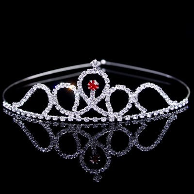 Παιδικά κορίτσια Κρυστάλλινες Τιάρες και Κορώνα Αξεσουάρ για Μαλλιά Νυφική Μπάλα Princess Crown Αξεσουάρ Γάμου