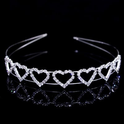 Παιδικά κορίτσια Κρυστάλλινες Τιάρες και Κορώνα Αξεσουάρ για Μαλλιά Νυφική Μπάλα Princess Crown Αξεσουάρ Γάμου