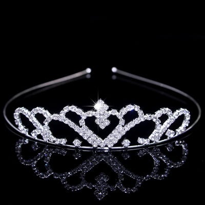Παιδικά κορίτσια Κρυστάλλινες Τιάρες και Κορώνα Αξεσουάρ για Μαλλιά Νυφική Μπάλα Princess Crown Αξεσουάρ Γάμου