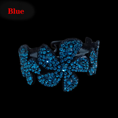 Noua clemă de răsucire Accesorii pentru păr Femei Gheare de păr Crăciun pentru cap cu flori cu strasuri Agrafă de păr Cuib de păsări Cuibul de păsări Față de cocuri