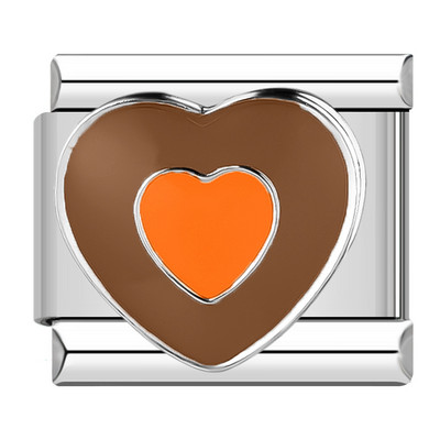 Hapiship Culoare romantică Heart Star Flwoer Tai Chi Italian Charm Links Fit 9mm Bratara din oțel inoxidabil Bijuterii DIY Fabricare DJ597