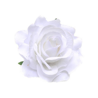 1PC Роза Изкуствени цветя Фиби за булчинско сватбено парти Брошка Дамски щипки за коса Шапки Фестивал за момичета Аксесоар за коса