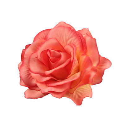 1PC Роза Изкуствени цветя Фиби за булчинско сватбено парти Брошка Дамски щипки за коса Шапки Фестивал за момичета Аксесоар за коса