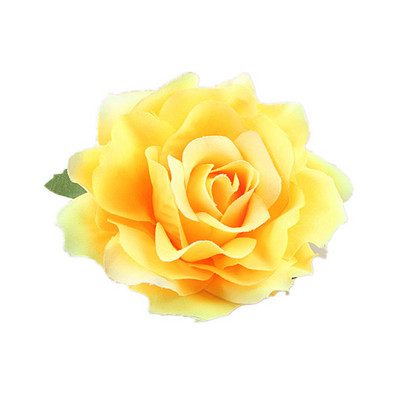 1PC Роза Изкуствени цветя Фиби за булчинско сватбено парти Брошка Дамски щипки за коса Шапки Фестивал за момичета Аксесоар за коса