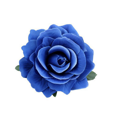 1PC Роза Изкуствени цветя Фиби за булчинско сватбено парти Брошка Дамски щипки за коса Шапки Фестивал за момичета Аксесоар за коса