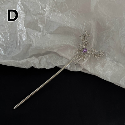 Čínsky štýl vlasových paličiek, kovových vintage paličiek, abstraktných minimalistických vlnových nepravidelných vlasových paličiek, šperkov na pokrývku hlavy