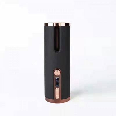 Plaukų suktukai Automatinis belaidis plaukų suktukas, USB įkraunamas LCD ekranas, belaidis keraminis besisukantis garbanojimo bangos plaukų įrankis